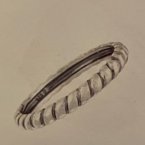 Silpada Sterling Silver Rope Ring R2745